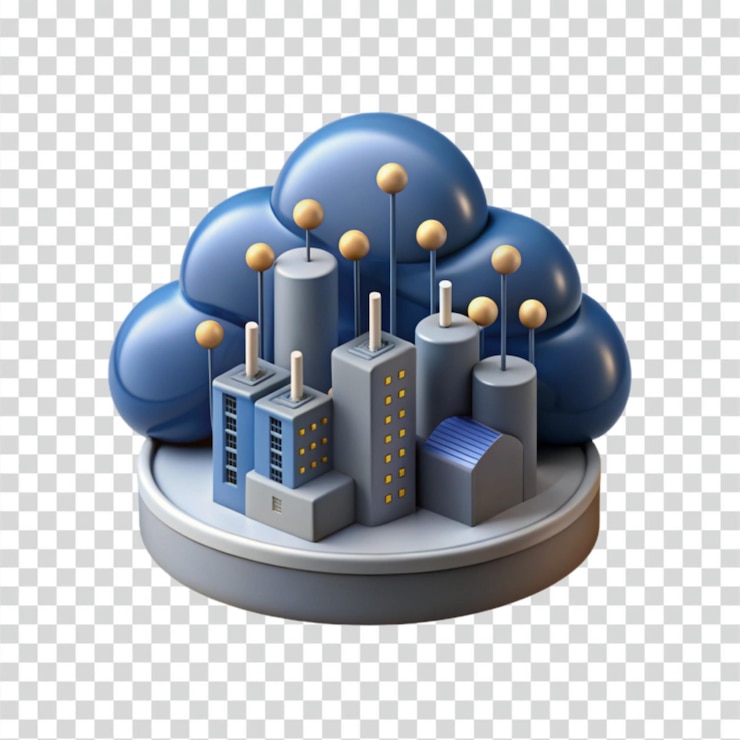 PSD cloud computing city