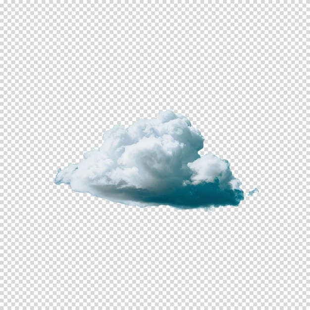 透明な背景に隔離された雲