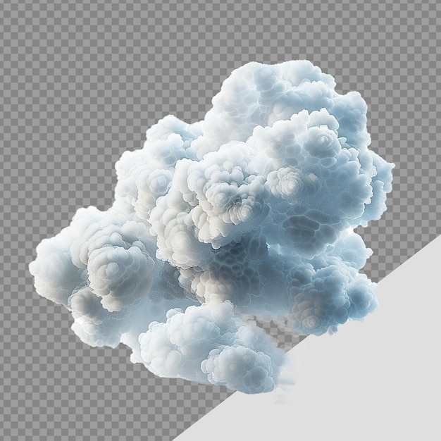 Cloud png isolated on transparent background