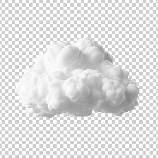 Cloud png isolated on transparent background