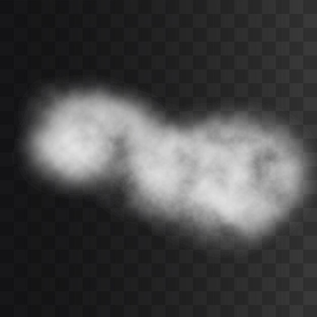 Cloud png isolated on a transparent background