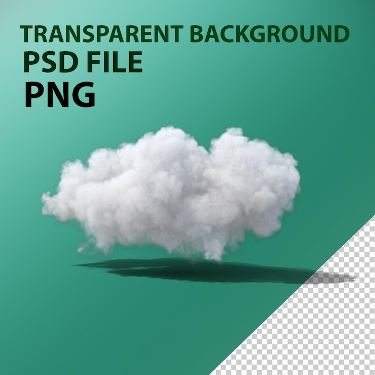 PSD cloud png