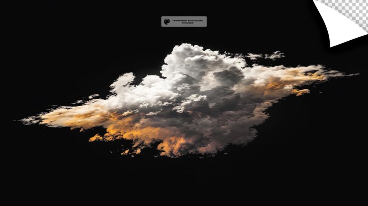 PSD cloud smoke and fog effect background in a modifiable psd format