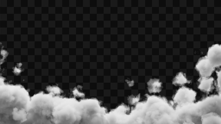 PSD cloud transparent