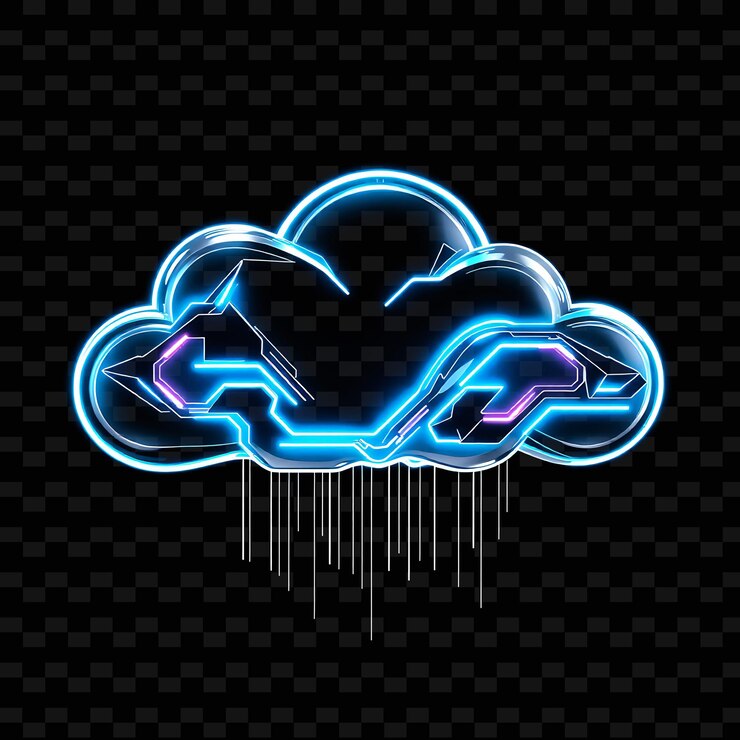 PSD a cloud with the word cloud on it and the word cloud on the bottom