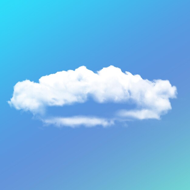 雲である