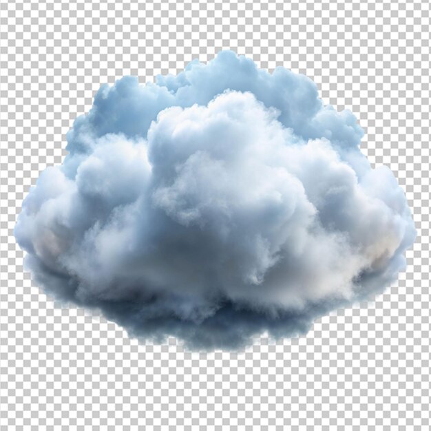 PSD clouds on transparent background