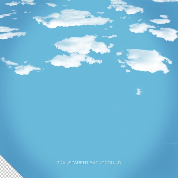 PSD clouds transparent overlay 7