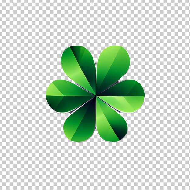 PSD clover logo icon design template vector