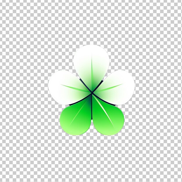 PSD clover logo icon design template vector