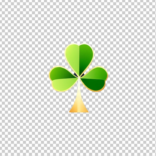 PSD clover logo icon design template vector