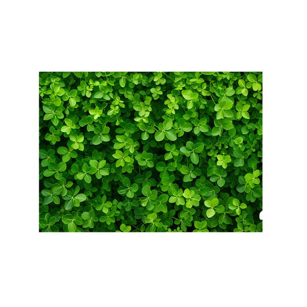 PSD a clover plant icon image