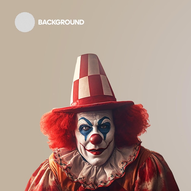 clown evil psd