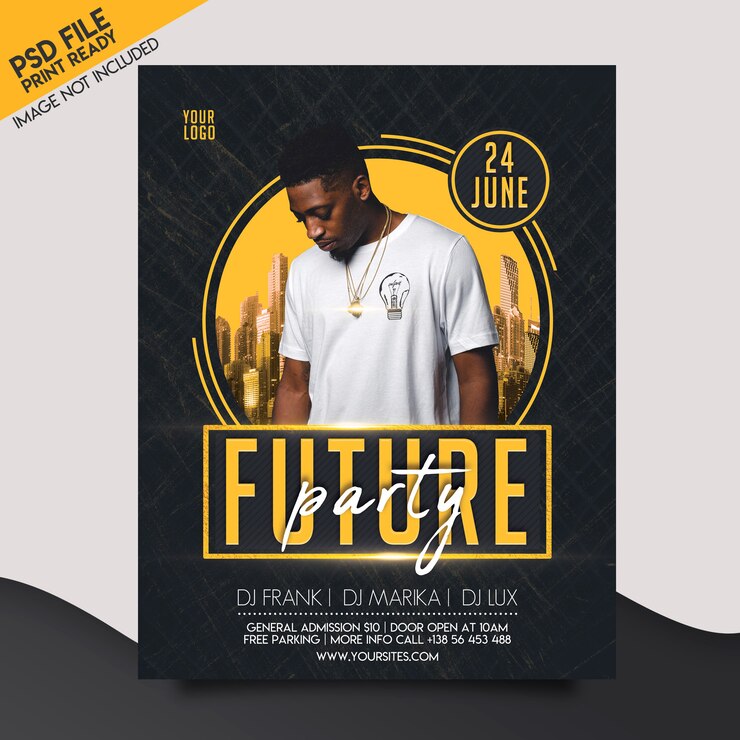 Club flyer template