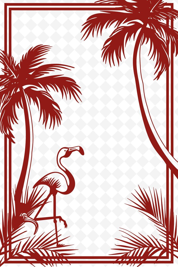 PSD cnc frame design outline art for vector svg format png idealny dla projektów dekoracyjnych i kreatywnych