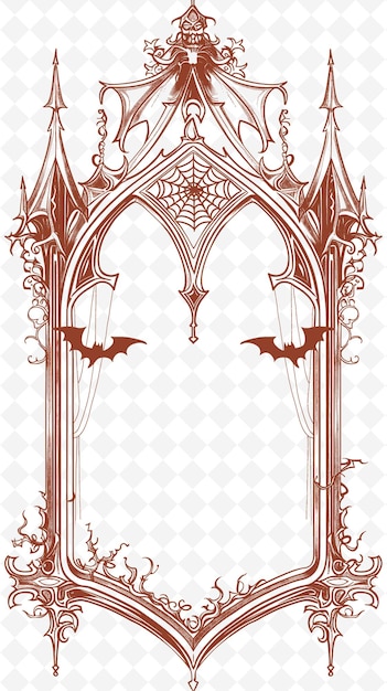 PSD cnc frame design outline art per il formato png svg vettoriale perfetto per progetti decorativi e creativi