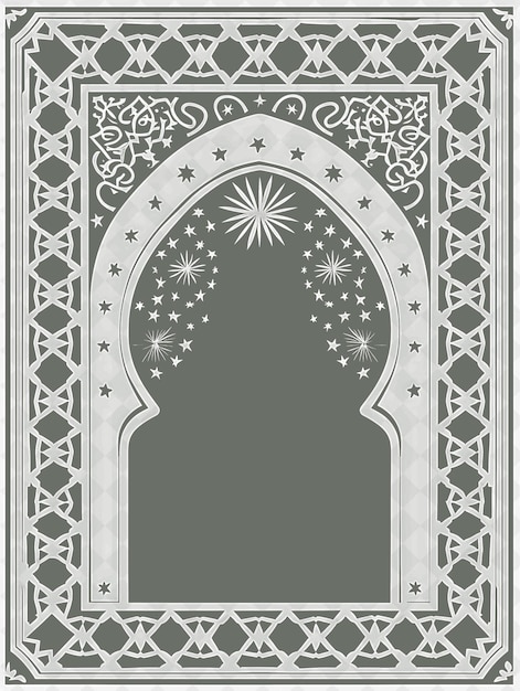 PSD cnc frame design outline art for vector svg png format perfect for decor and creative projects