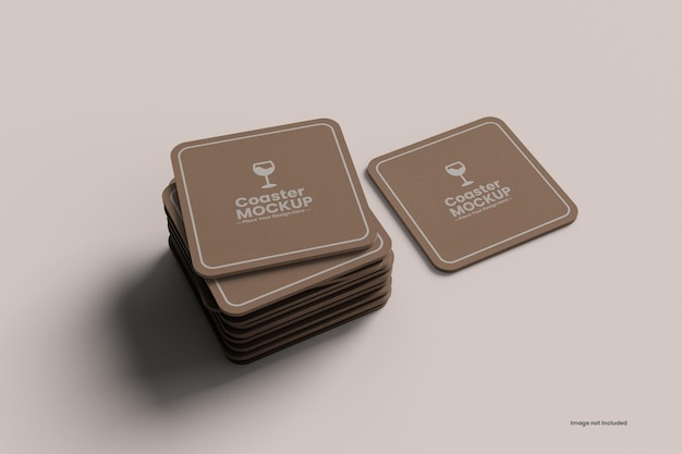 Coaster mockups