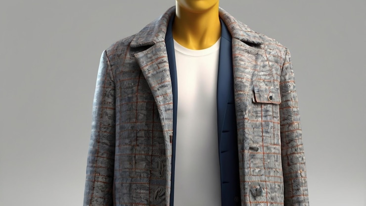 PSD coat with transparent background