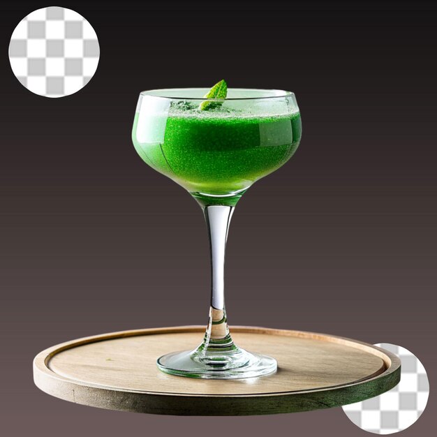 PSD cocktail drink juice 3d rendering icon illustration