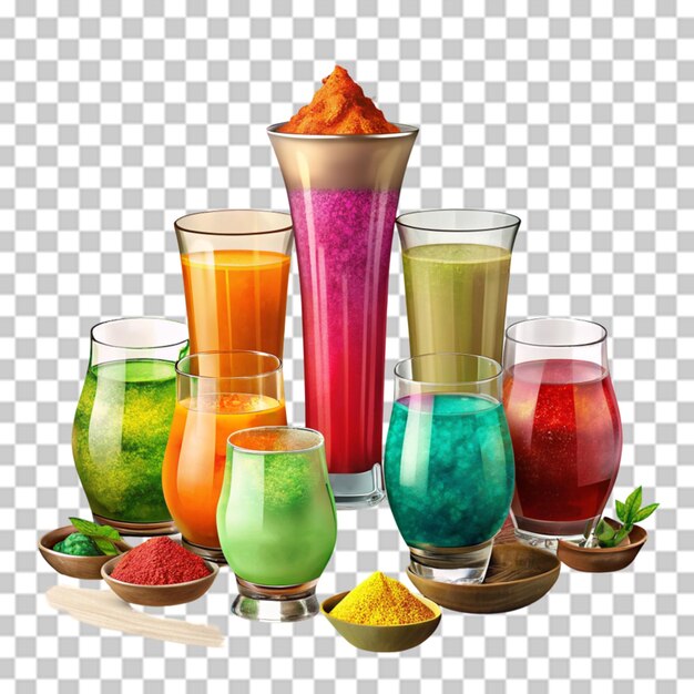 PSD cocktails set