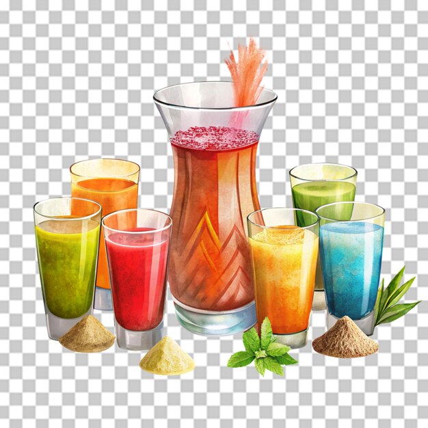 PSD set di cocktail