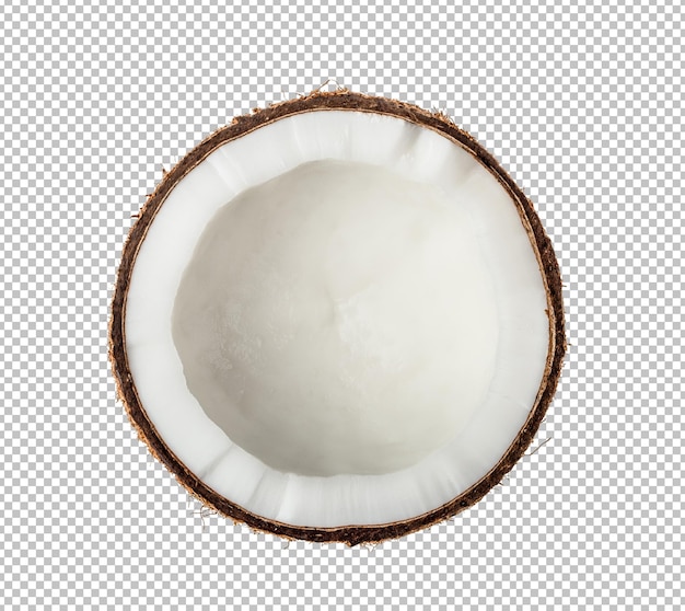 Coconut Half izolowany na warstwie alfa