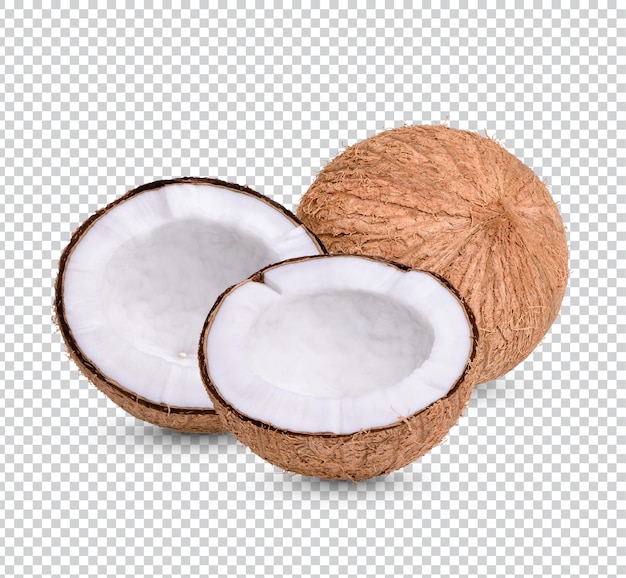 Coconut isolated premium psd