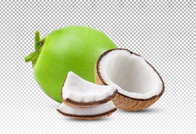 Coconut isolated