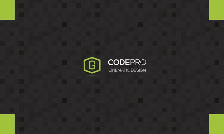 PSD codepro business card design