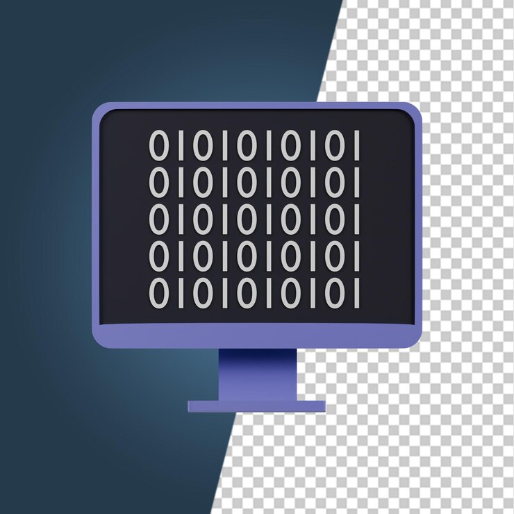 PSD coding and programming 3d icons render clipart