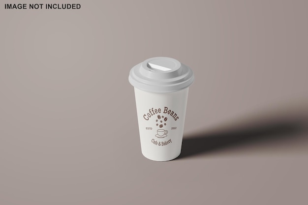PSD 커피 컵 모형