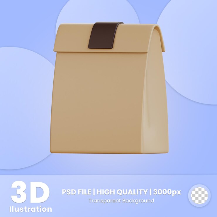 PSD 3d圖像 咖啡袋和咖啡杯