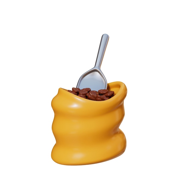 Coffee 3D Illustration