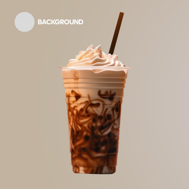 coffee americano cup psd ice