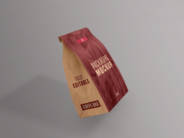 Coffee Bag Packet Mockup