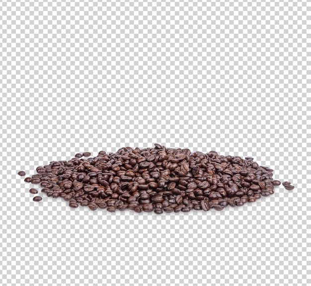 Coffee beans isolated premium psd