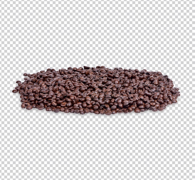 Coffee beans isolated premium psd