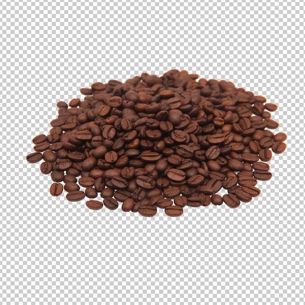 PSD coffee beans no background png