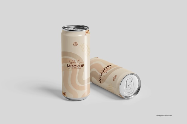 Coffee can mockup