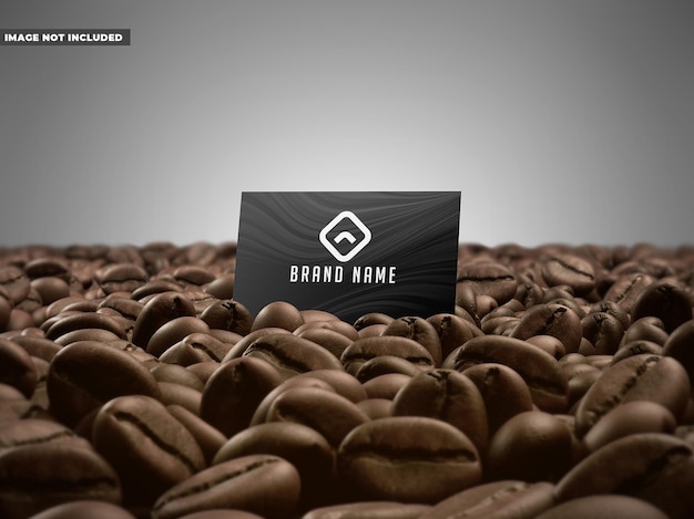 Coffee card mockup