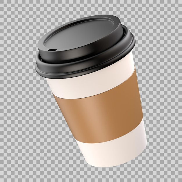 PSD coffee cup 3d icon