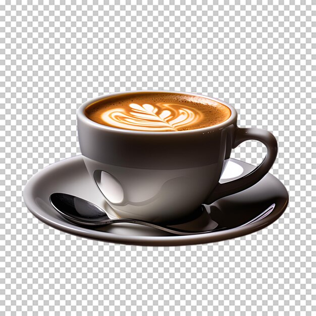 Coffee cup isolated on transparent background