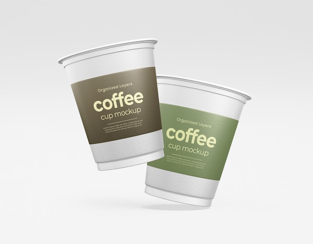 Coffee Cup Mockup for Branding and Presentation