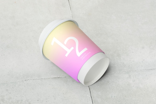 コーヒーカップ モッケージ プロダクト ブランド PSD