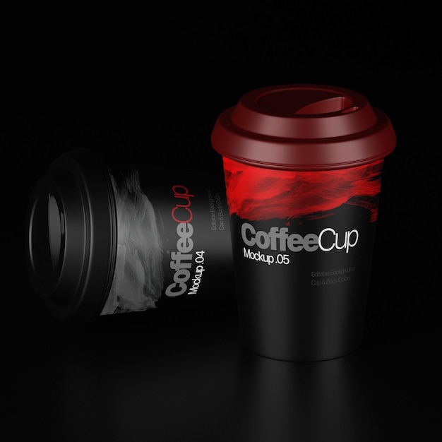 Coffee Cup Mockup PSD