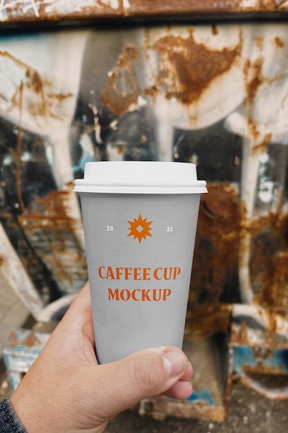 Coffee cup mockup