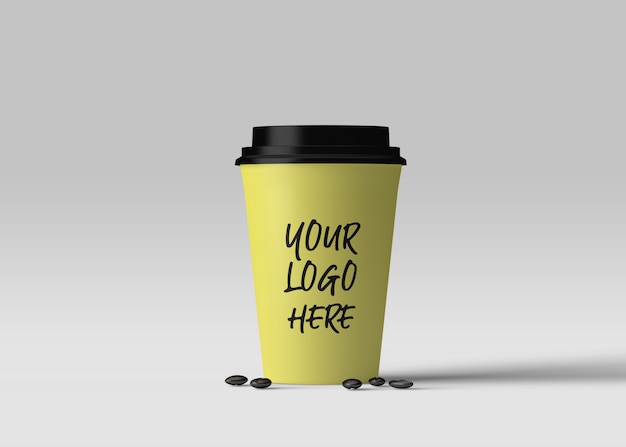 Coffee cup mockup