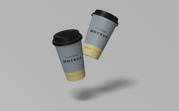 Coffee cup mockup