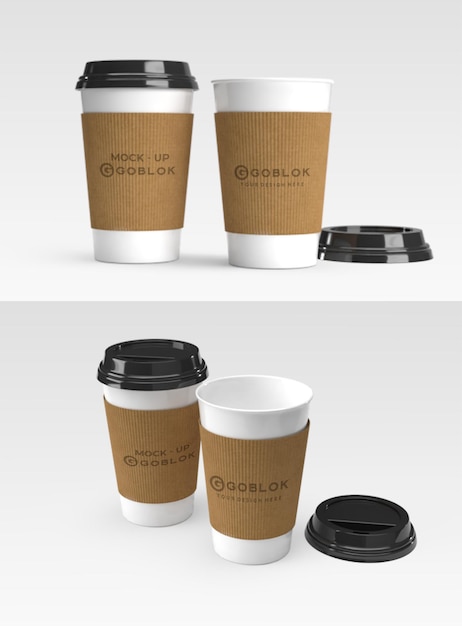 Coffee cup mockup